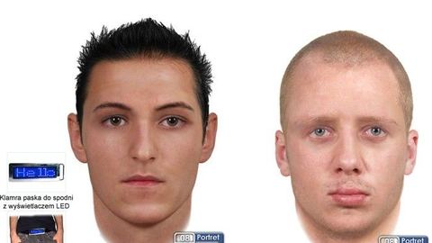 W trakcie poszukiwań policja opracowała portrety pamięciowe sprawców.