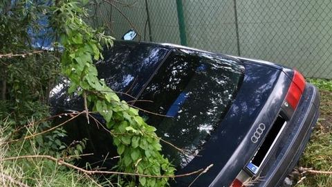 Wypadł z drogi