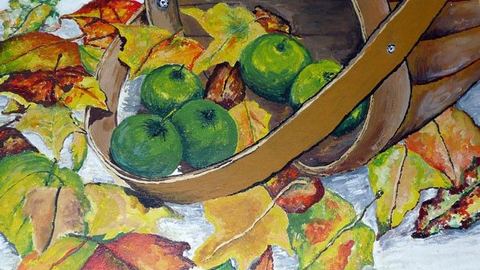 Miłość do życia sercem malowana