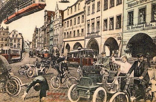 Tak w 1906 roku Niemcy wyobrażali sobie Jelenią Górę przyszłości...