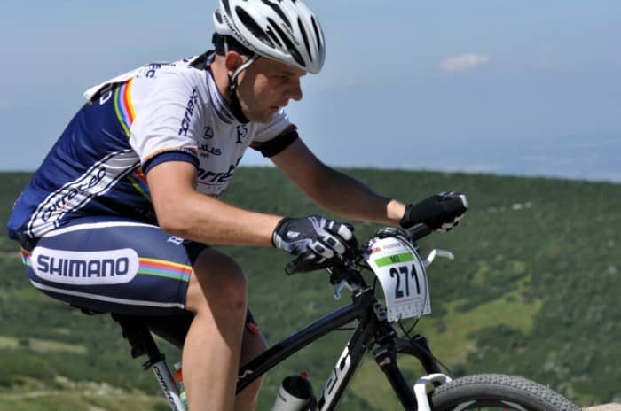 Rowerami pokonali Śnieżkę