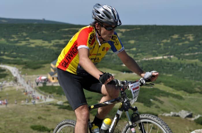 Rowerami pokonali Śnieżkę