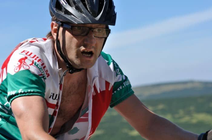 Rowerami pokonali Śnieżkę