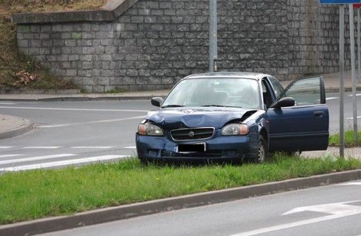 Chwila nieuwagi i stłuczka