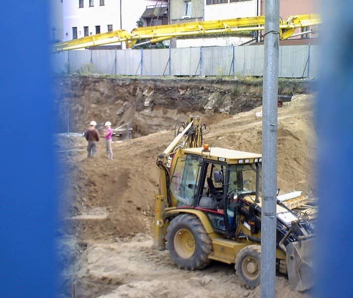 Podglądanie placu budowy