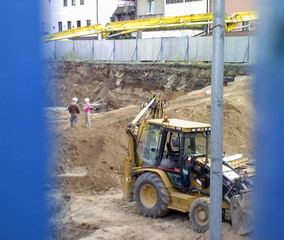 Podglądanie placu budowy