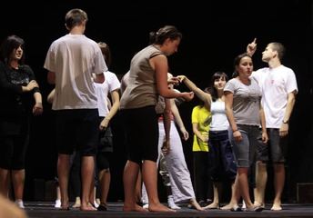 Stoi na stacji lokomotywa…