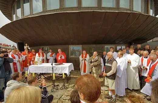 10 sierpnia 2007 roku na Śnieżce.