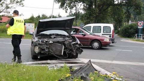 Nie zdążyła przejechać