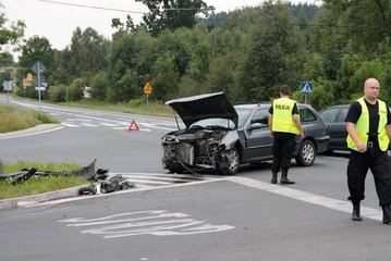 Nie zdążyła przejechać