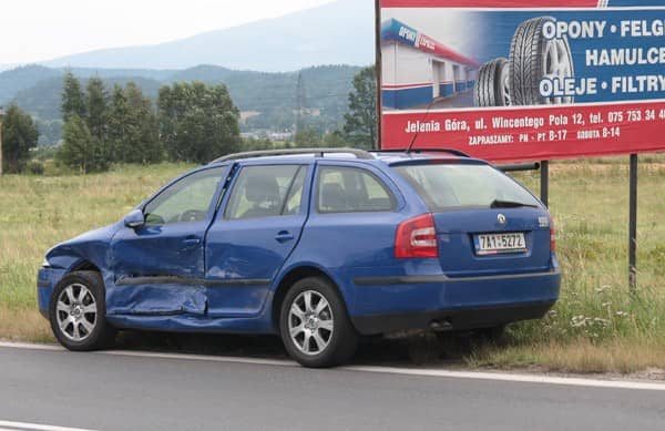 Nie zdążyła przejechać