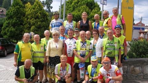 Finisz Rowerowego Rajdu im. Jana Pawła II