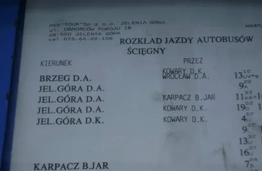 Kłopotliwa nazwa wsi pod Śnieżką