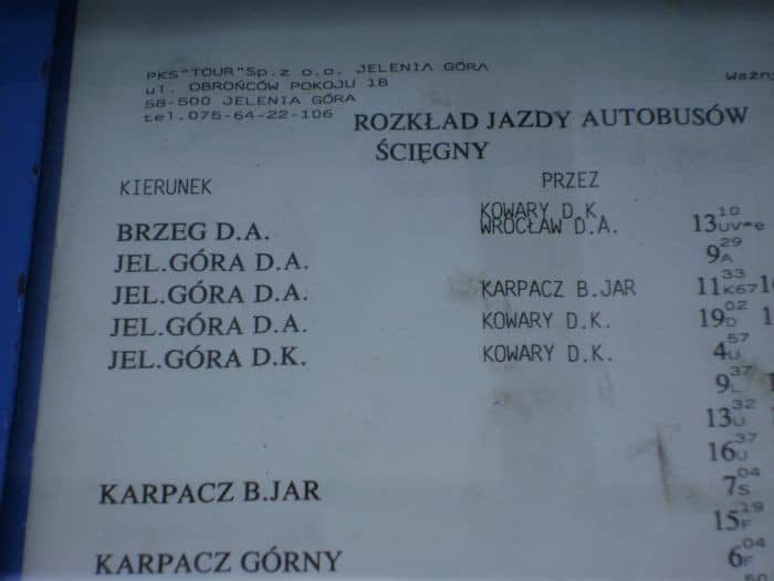 Kłopotliwa nazwa wsi pod Śnieżką