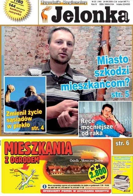 Tygodnik Jelonka.com od poniedziałku w kioskach