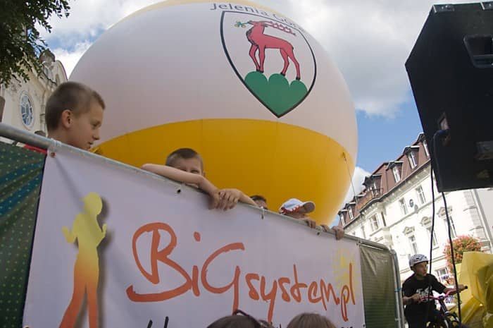 Kochają Jelenią Górę i ...rowery