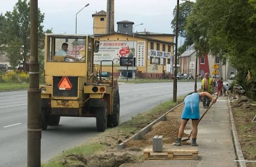Partactwo na budowie nowej drogi rowerowej