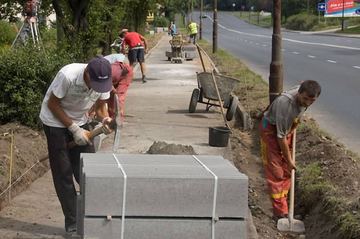 Partactwo na budowie nowej drogi rowerowej