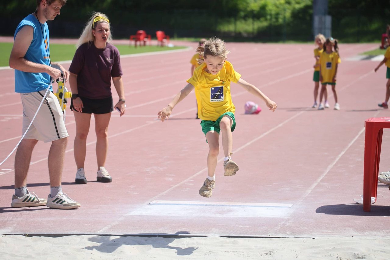Zmagania najmłodszych w "Królowej sportu"