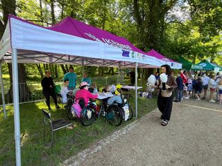 Ekologiczna zabawa w przypałacowym parku
