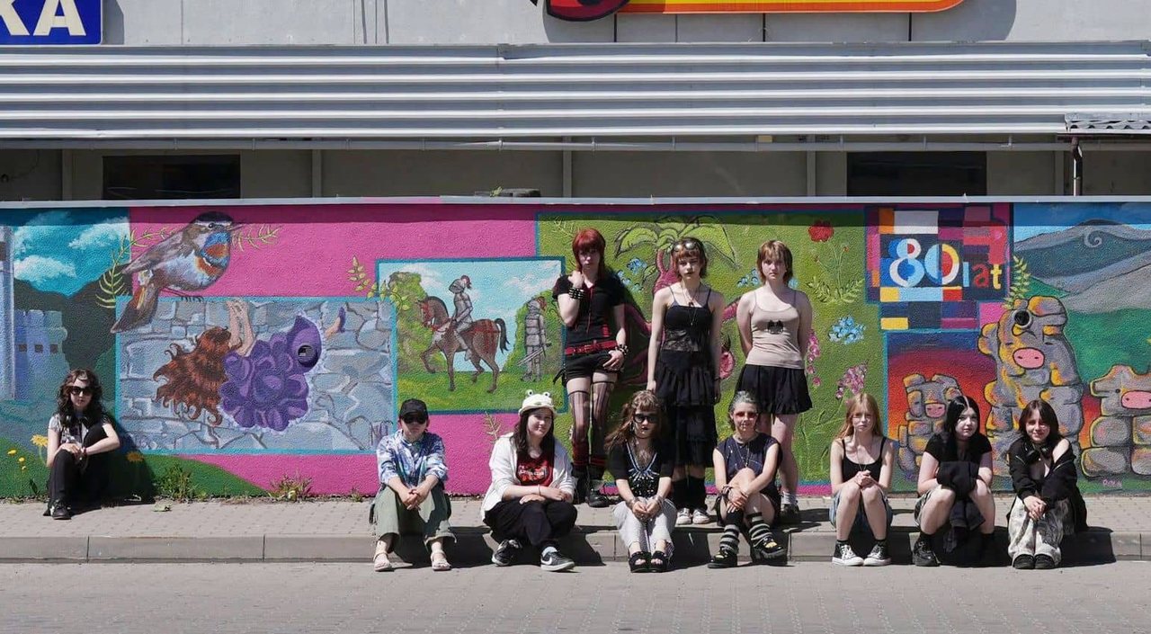 Mural pełen legend na Orlim