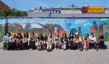 Mural pełen legend na Orlim