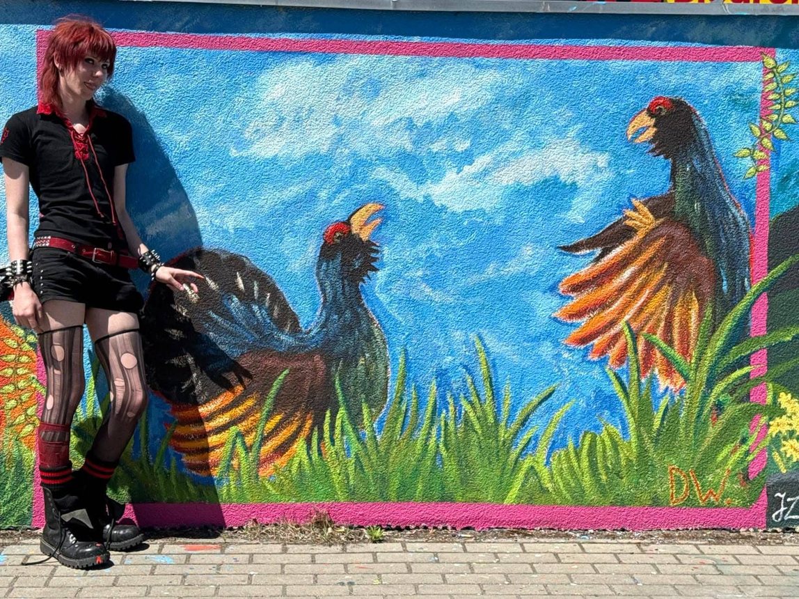Mural pełen legend na Orlim