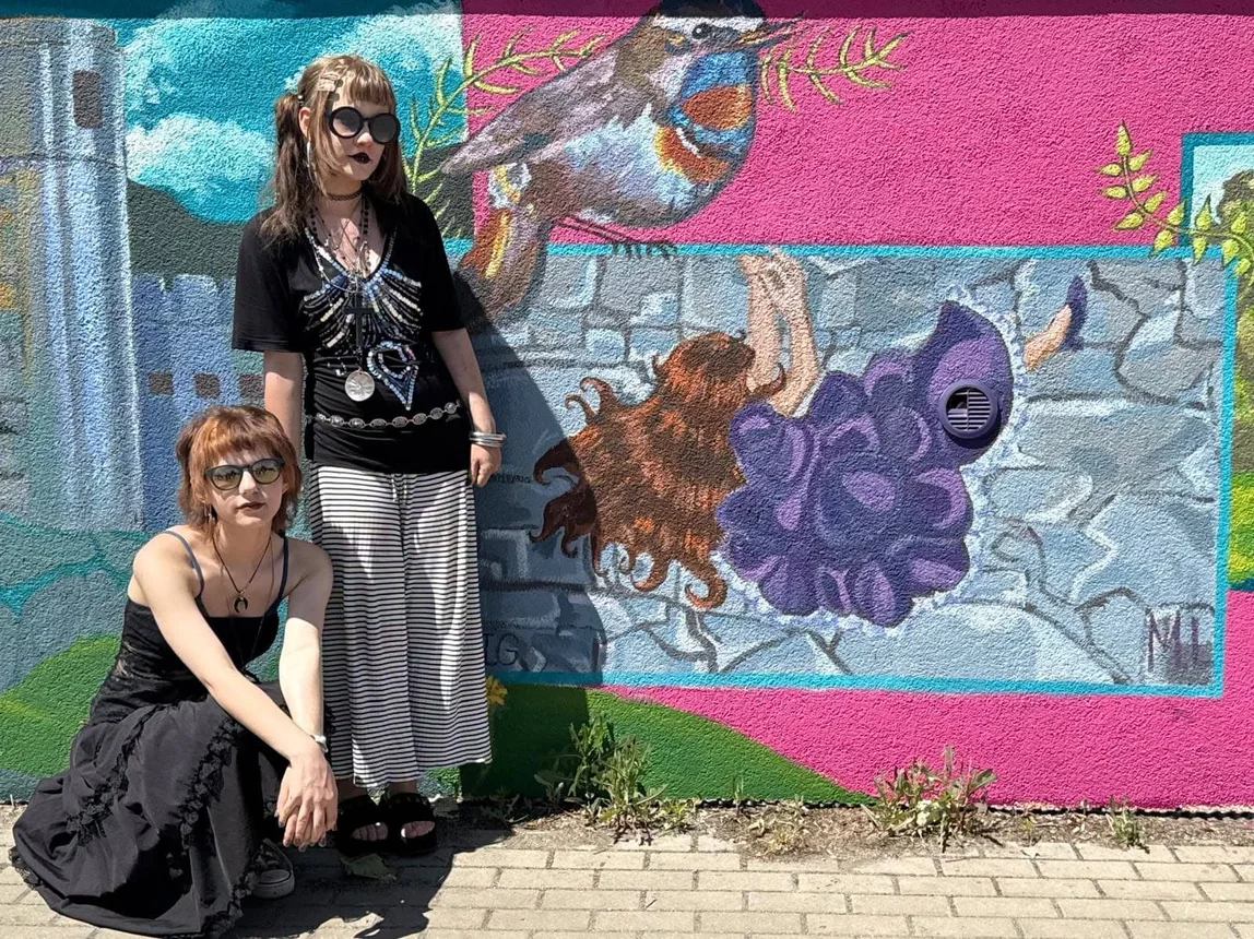 Mural pełen legend na Orlim