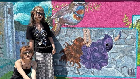 Mural pełen legend na Orlim