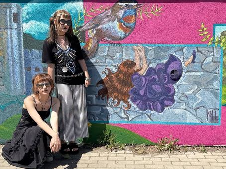 Mural pełen legend na Orlim
