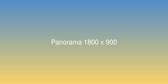 Panorama 1800 x 900