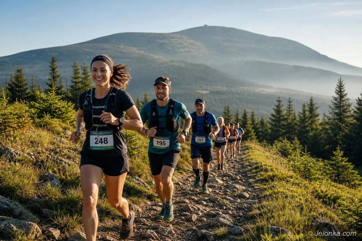 Plakat wydarzenia: Górski bieg po Karkonoszach