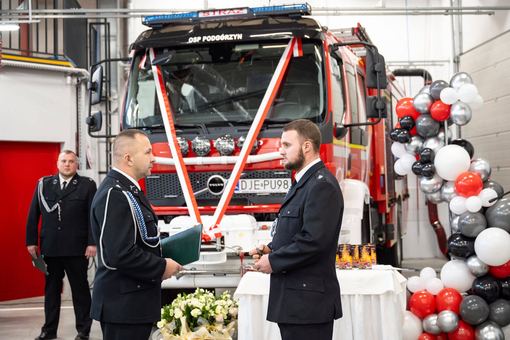 OSP Podgórzyn odebrała nowy wóz