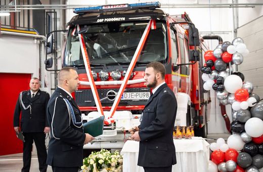 OSP Podgórzyn odebrała nowy wóz