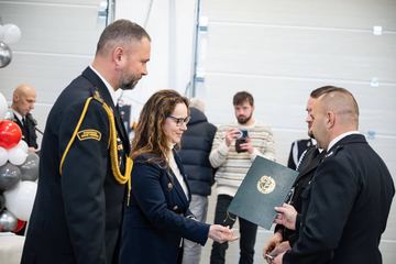 OSP Podgórzyn odebrała nowy wóz