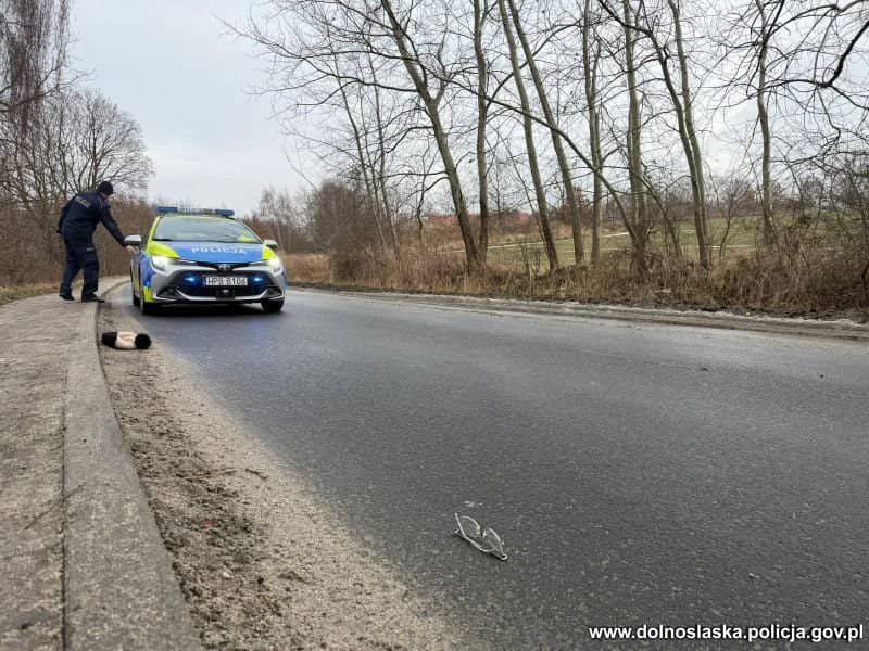 Pijany kierowca potrącił rowerzystkę