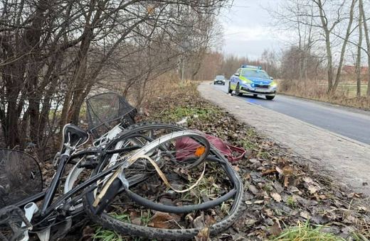 Pijany kierowca potrącił rowerzystkę
