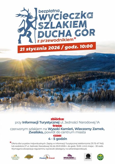 Bezpłatna wycieczka Szlakiem Ducha Gór 1/6