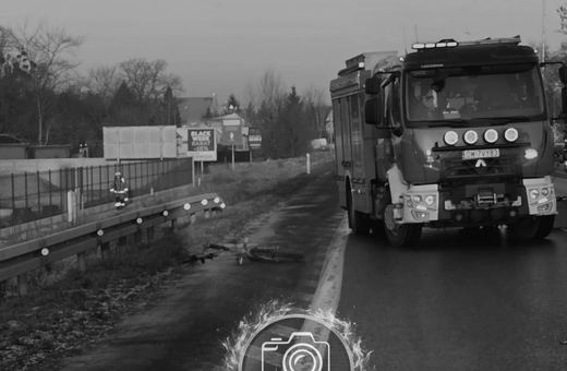 Rowerzysta śmiertelnie potrącony przez kierowcę busa