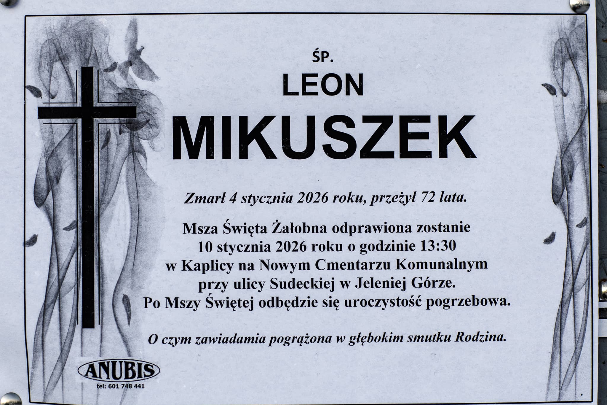 Zmarł Leon Mikuszek