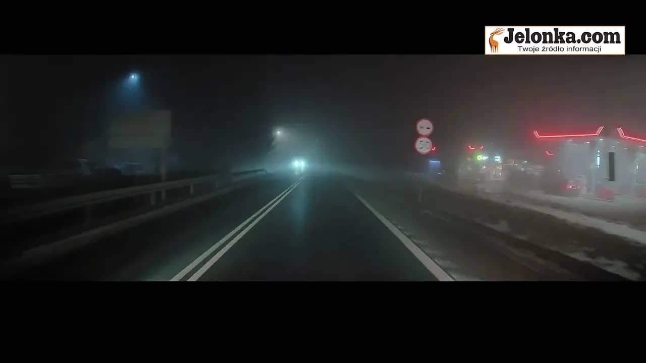 100 zł mandatu za złe użycie świateł przeciwmgielnych