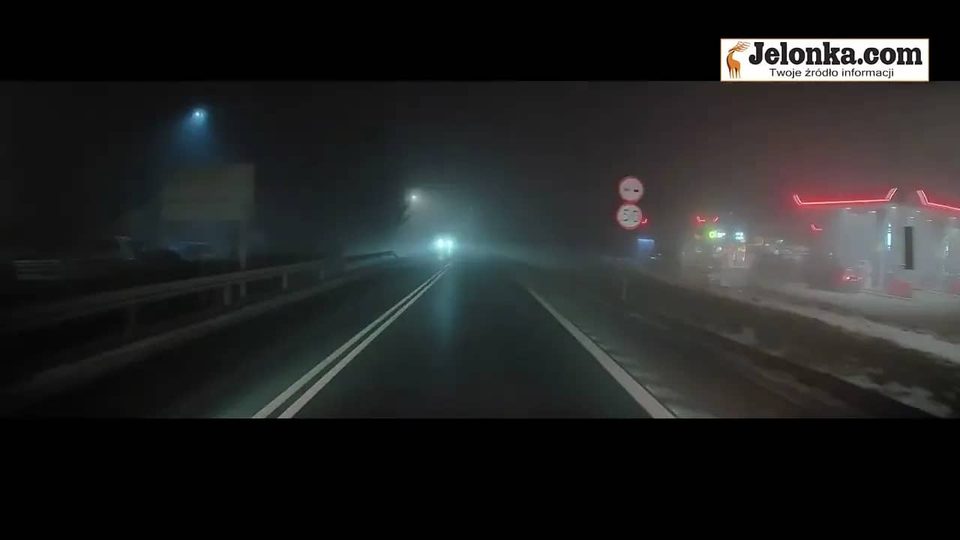 100 zł mandatu za złe użycie świateł przeciwmgielnych