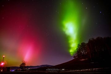 Zorza polarna nad Polską