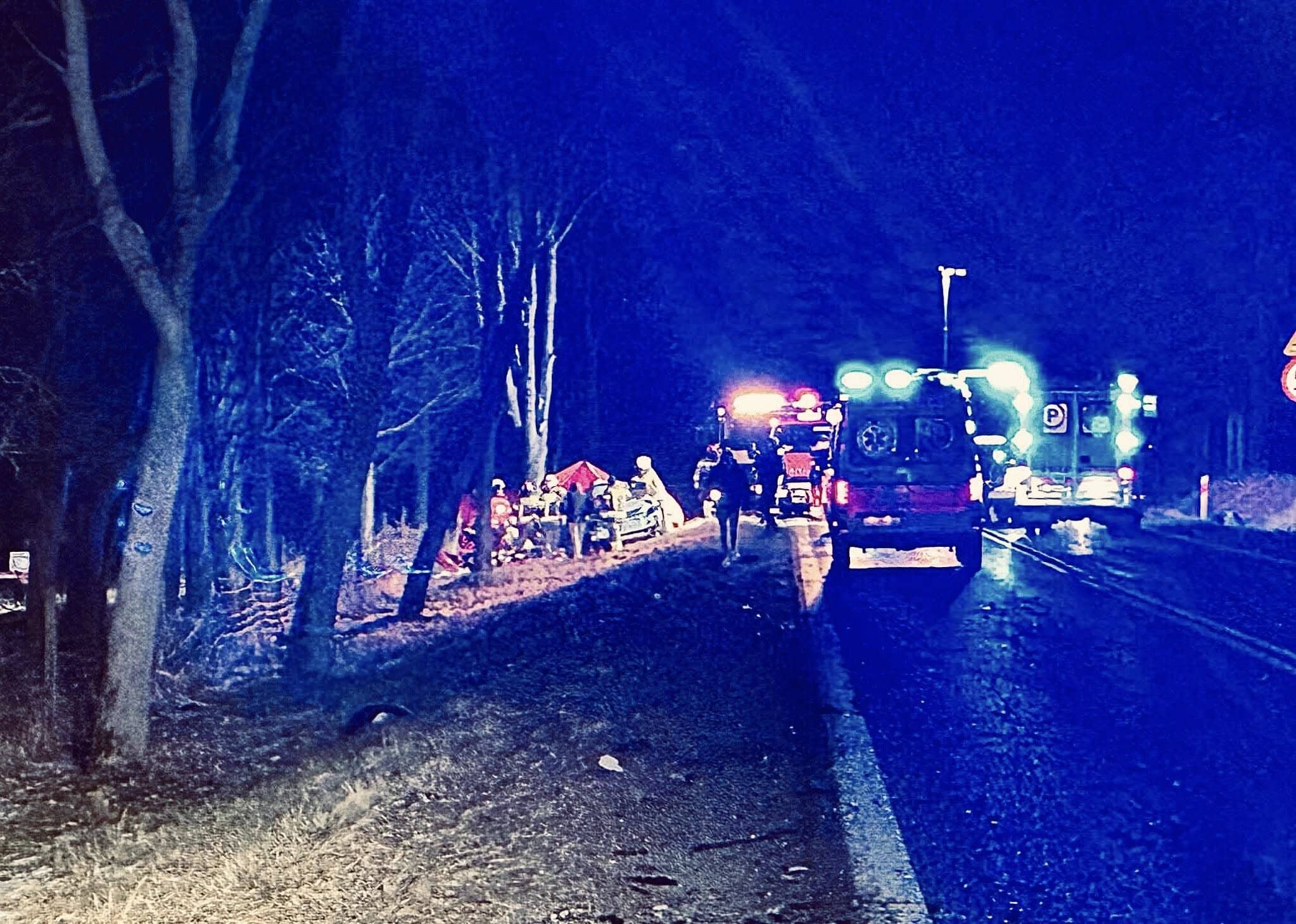 Śmiertelny wypadek na krajowej "5"