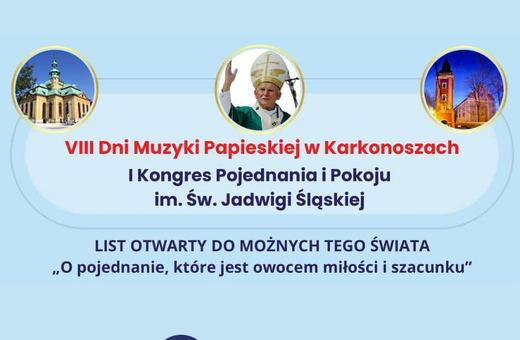 List “O pojednanie” do Możnych tego Świata