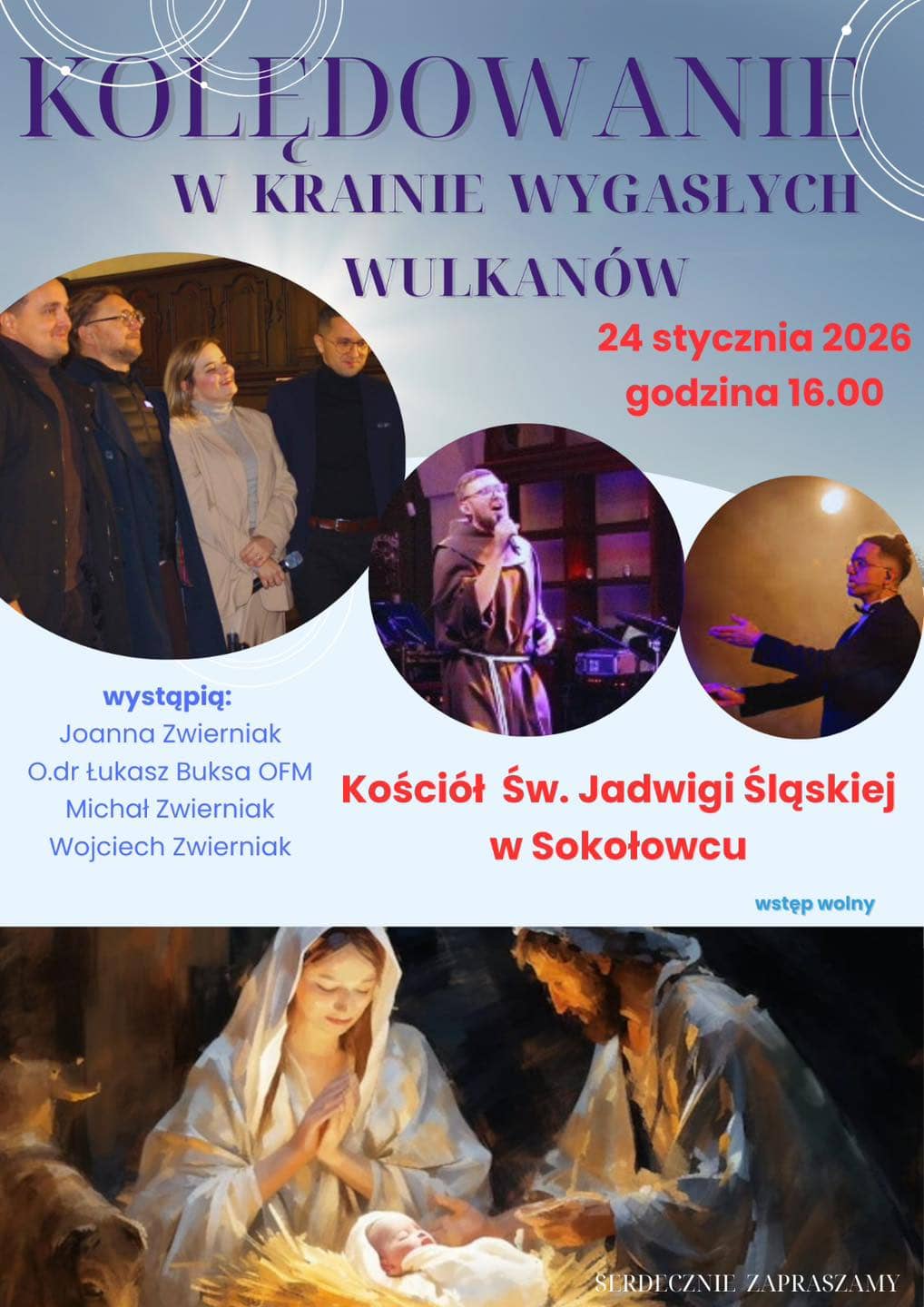 Koncert w kościele w Sokołowcu