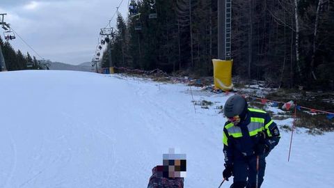 Policjanci też na nartach
