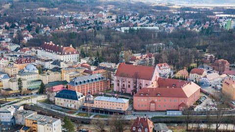 Strefa bez dymka przy Tężniach Cieplickich