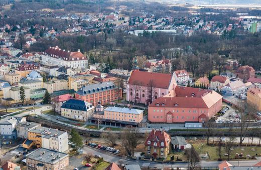 Strefa bez dymka przy Tężniach Cieplickich