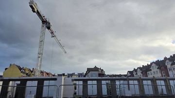 Nowy blok komunalny szybko się wznosi